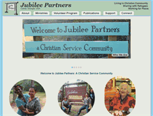 Tablet Screenshot of jubileepartners.org